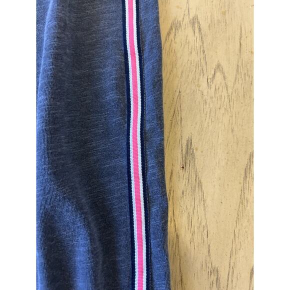 Sundry Maxi Skirt Sporty Pink Side Stripe 90s Y2K Slit Track Boho Goth Grunge M - Picture 10 of 11